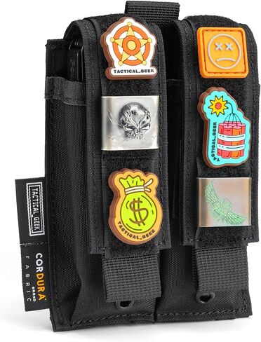 TACTICAL GEEK EDC Belt Organizer, Molle Multitool Sheath, EDC Pocket Organizer for Pack, Small Tool Organizer Pouch Accessories for Daily Carry in Saudi Arabia
