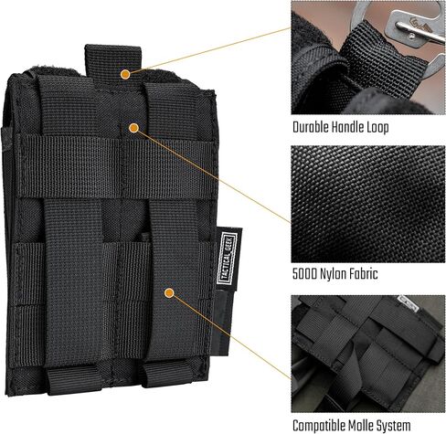 TACTICAL GEEK EDC Belt Organizer, Molle Multitool Sheath, EDC Pocket Organizer for Pack, Small Tool Organizer Pouch Accessories for Daily Carry in Saudi Arabia