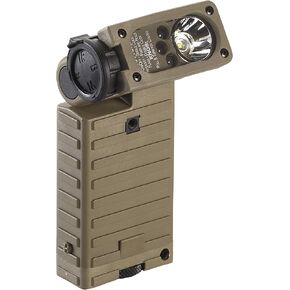 Streamlight 14031 Sidewinder 55-Lumen Military Flashlight with E-Mount and White Red/Blue/IR LEDs, Coyote