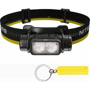 Nitecore NU50 1400 Lumen Lightweight Headlamp 4000mAh Battery USB-C Rechargeable Headlight Tag