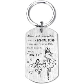 Bonus Mom Keychain Step Mom Gifts - Stepmom Mother's Day Christmas Gifts, Love Makes a Mom Gifts, Stepmom Stocking Stuffers Gifts