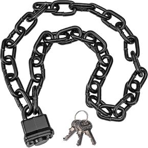 2 Pack Heavy Duty Security Outdoor Anti-Theft Padlock Set, Waterproof Lock for Gate,Fence,Suitcases,Bicycles,Trailers,Doors