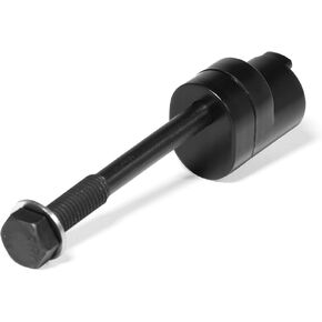Hitch Lock Bolt Replacement with Anti-Rattle Device and One-Key Lock Cylinder for Thule Bike Racks and Carriers, Standard, Black