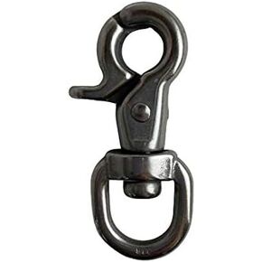 US Stainless Stainless Steel 316 5/8" Trigger Snap with Swivel End Marine Grade Polished