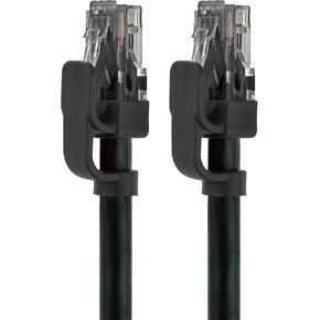 ميديا بريدج كيبل ايثرنت (15 قدم) - يدعم Cat6/5e/5، 550MHz، 10Gbps - سلك RJ45 (الجزء رقم 31-299-15B)