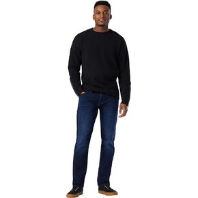 بنطال جينز Mavi الرجالي Marcus Regular Rise Slim Straight Leg Jeans، Rinse Brushed Williamsburg، 36W x 30L