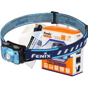 Fenix HL12R USB rechargeable 400 lumen CREE LED headlamp with EdisonBright USB charging cable (Grey)