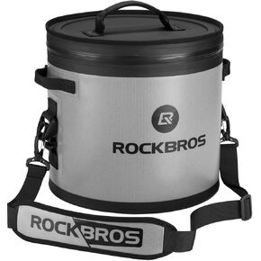 ROCKBROS Soft Cooler 100% Leak-proof Coolers Insulated Soft Sided Cooler 30 Can Waterproof Large Cooler Bag for Beach Floating Fishing Trip Golf Picnics Camping