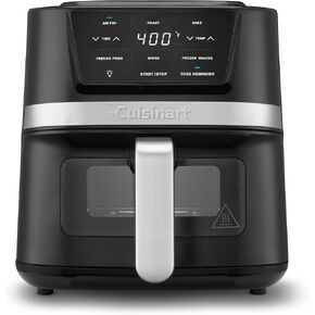 Cuisinart Airfryer, 6-Qt Basket Air Fryer Oven that Roasts, Bakes, Broils & Air Frys Quick & Easy Meals - Digital Display with 5 Presets, Non Stick & Dishwasher Safe, AIR-200