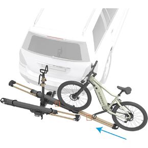 HYPERAX Volt Lift SP - حامل حامل الدراجة الإلكترونية المثبت على براءة اختراع مع منحدر يصل إلى 2X80lbs مع إطارات سميكة تصل إلى 5 بوصات للسيارات وسيارات الدفع الرباعي وسيارات الجيب والشاحنات الصغيرة. in Kuwait