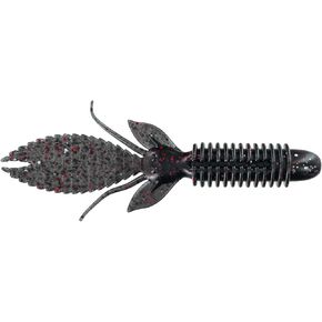 Big Bite Baits 4.5'' BFE/Black NEON/Clear Sparkle (6 Pack)