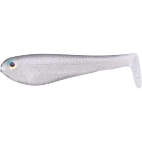 Yum Money Minnow Original Soft Plastic Minnow Swim-Bait Paddle-Tail Fishing Lure, Crystal Smoke, 3.5'