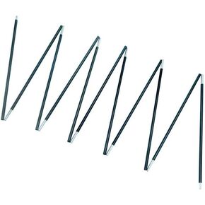 Clostnature Aluminum Tent Poles Replacement - 7001 T6 Heated Lightweight Aluminum Tent Poles, Fits 1 Person and 2 Person Backpacking Tent, Tent Accessories for Camping, Hiking, Outdoor