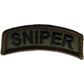 Sniper Tab Patch (WOODLAND (Olive Drab))