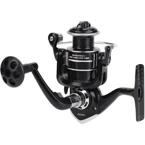 Saltwater Spinning Reel - IPX6 100% Waterproof,Up to 55LBs Max Drag Big Game Fishing Reel,HZ2000 Metal Spinning Fishing Reel High Speed 5.1:1 for Sea Fishing Telescopic Fishing Rod