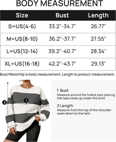 ZESICA المرأة الخريف البلوز بلايز Crewneck كم طويل فضفاض المتضخم مخطط بلوزة صوف 2024 الملابس in Saudi Arabia