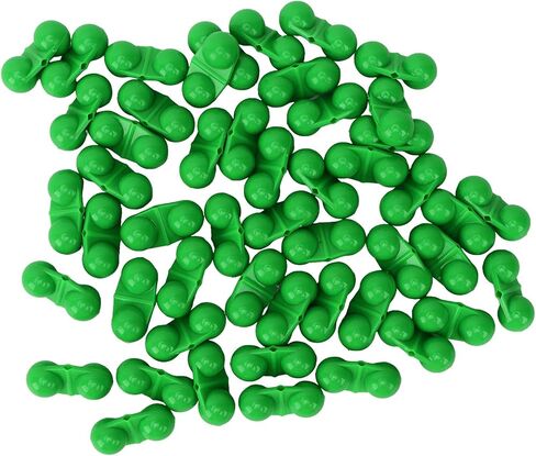 Portable Catfish Rattles, Wide Compatibility 2mm Bore Hole 50PCS Fishing Attractor Bell Beads for Luring Fish in Saudi Arabia