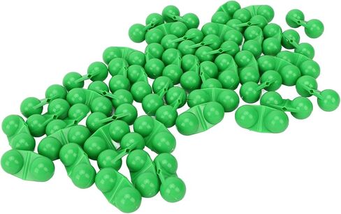 Portable Catfish Rattles, Wide Compatibility 2mm Bore Hole 50PCS Fishing Attractor Bell Beads for Luring Fish in Saudi Arabia