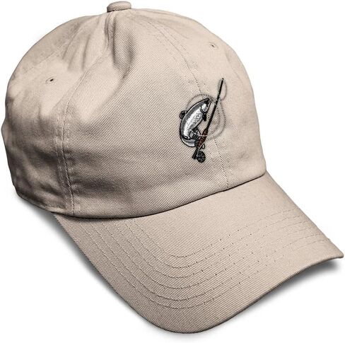 Speedy Pros Soft Baseball Cap Fly Fishing D Embroidery Fishing Fly Fishing Embroidery Cotton Dad Hats for Men & Women in Kuwait