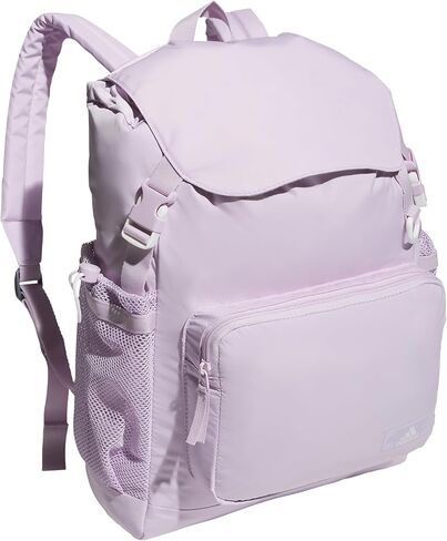 adidas Saturday Sport Fashion Compact Small Backpack, Ice Lavender/White, One Size in Saudi Arabia
