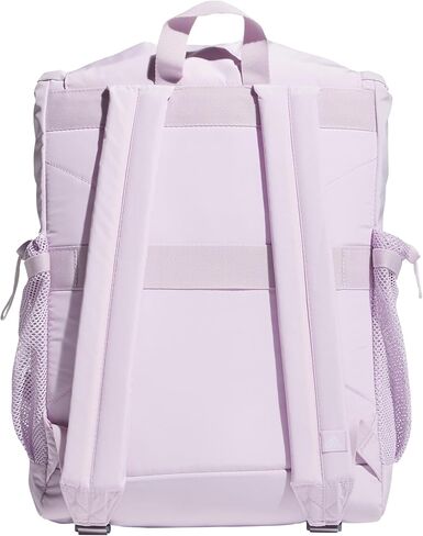 adidas Saturday Sport Fashion Compact Small Backpack, Ice Lavender/White, One Size in Saudi Arabia