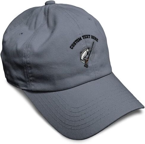 Speedy Pros Soft Baseball Cap Fly Fishing D Embroidery Fishing Fly Fishing Embroidery Cotton Dad Hats for Men & Women in Kuwait