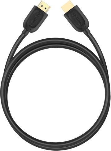 Fosmon 4K HDMI Cable 50FT/15M, HDMI 2.0 Cable 4K@60Hz/2160p Support 18Gbps, HDCP, 3D, ARC, Dolby TrueHD, 30AWG Compatible with UHD TV, PC Monitor, Console, PS4, PS5, Xbox 360/One/X/S, Nintendo Switch in Kuwait
