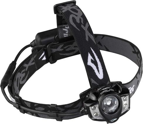 Princeton Tec Apex Headlamp with Dimmable and Rechargeable 550 Lumens White Maxbright LED, IPX7 Water Resistance and 12 Hour Burn Time, Essential for Backpacking, Camping, Caving, and Safety, Black in Saudi Arabia
