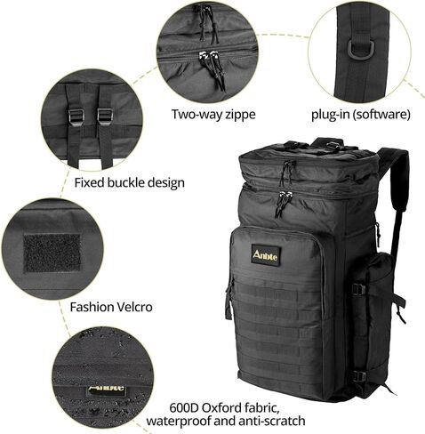 حقيبة ظهر للمشي لمسافات طويلة سعة 80 لترًا، حقيبة ظهر للتخييم للرجال مع تصميم مريح وخفيف الوزن وخفيفة الوزن وكبيرة جدًا للمشي لمسافات طويلة لحقيبة الظهر وركوب الدراجات والسفر والتسلق in Kuwait