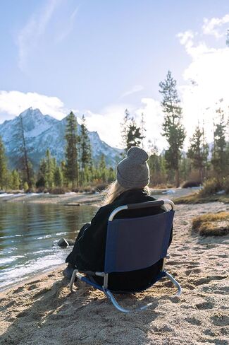 Stansport Aluminum Beach Chair Blue G-6-50 in Saudi Arabia