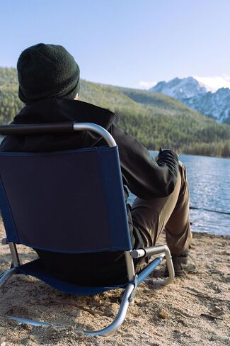 Stansport Aluminum Beach Chair Blue G-6-50 in Saudi Arabia