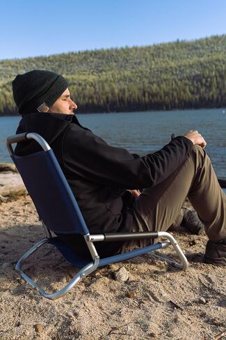 Stansport Aluminum Beach Chair Blue G-6-50 in Saudi Arabia
