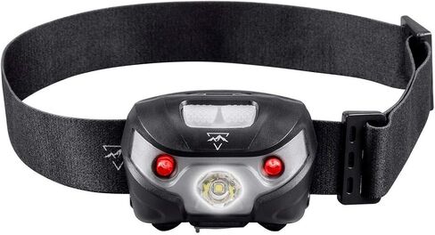 Monoprice Select Series Headlamp - Black | Versatile Uses, Weather Resistant - Pure Outdoor Collection, adjustable (115989) in Saudi Arabia