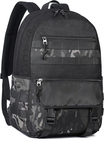 20L Military Tactical Backpack for Men, Tactical Bag Bug Out Bag, Army 3 Days Assault Pack, Small Tactical Backpack Assault Bag - Black&Camo in Saudi Arabia
