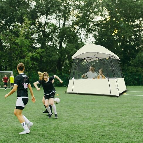 خيمة رياضية خارجية من ريدكامب - مأوى فوري للخيمة، خيمة كبيرة الحجم 4-5 أشخاص مقاومة للطقس مع حقيبة تخزين لمشاهدة الأحداث الرياضية وكرة القدم والبيسبول والتخييم والحماية من الشمس أو المطر in Kuwait