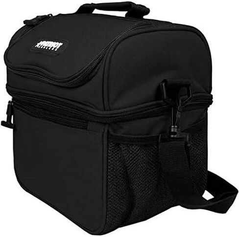 Duo Lunch Bag - 15 Can Lunch Cooler with Dual Compartments and Convenient Carry Strap in Saudi Arabia