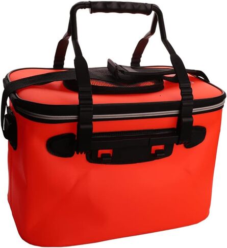 Fishing Bucket,Foldable Waterproof Fishing Bucket - Live Fish Container,4.5 Gallon Bucket(17.7L)， EVA Fishing Bag for Fishing, Keep The Bait Fresh or Fish Catch Alive in Saudi Arabia