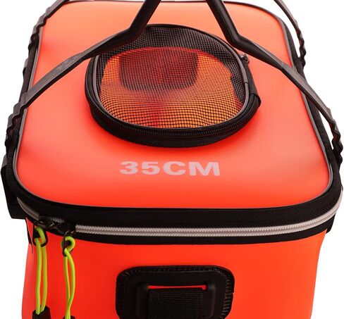 Fishing Bucket,Foldable Waterproof Fishing Bucket - Live Fish Container,4.5 Gallon Bucket(17.7L)， EVA Fishing Bag for Fishing, Keep The Bait Fresh or Fish Catch Alive in Saudi Arabia