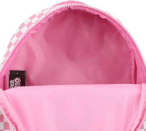 Super Mario Bros Princess Peach 10.6" Pink & White Checkered Mini Backpack in Saudi Arabia