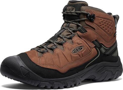 KEEN Men's Targhee 4 Mid Height Durable Comfortable Waterproof Hiking Boots in Saudi Arabia