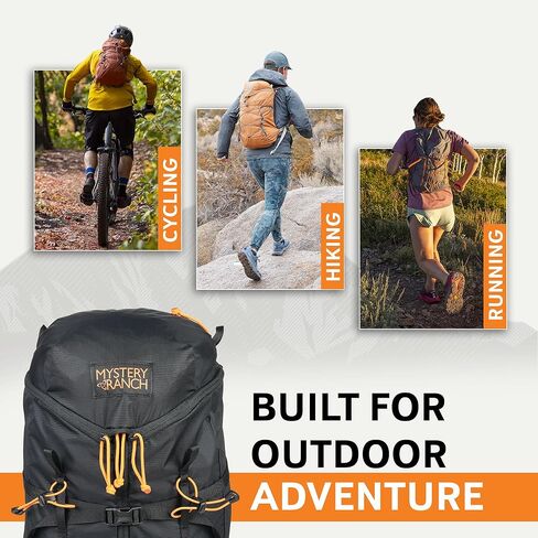 Mystery Ranch Gallagator 20 Daypack - حقيبة سفر إلى حقيبة ظهر للمشي لمسافات طويلة، أسود، L/XL in Kuwait