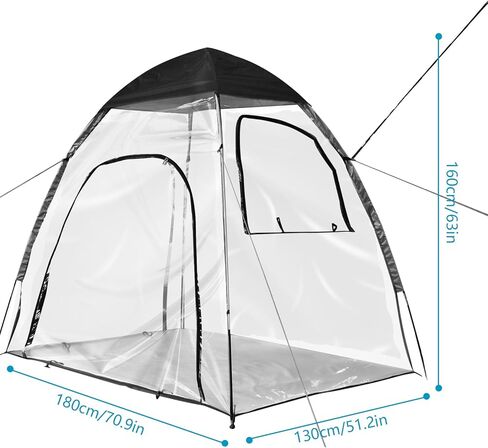 خيمة رياضية كبيرة - لشخصين 540 درجة مقاومة للماء والرياح، في الهواء الطلق، خيام رياضية للوالدين لكرة القدم، البيسبول، الرياضات الأخرى، التخييم، صيد الأسماك in Kuwait