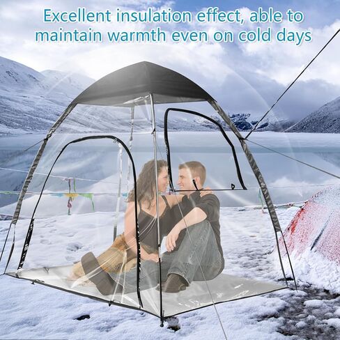 خيمة رياضية كبيرة - لشخصين 540 درجة مقاومة للماء والرياح، في الهواء الطلق، خيام رياضية للوالدين لكرة القدم، البيسبول، الرياضات الأخرى، التخييم، صيد الأسماك in Kuwait