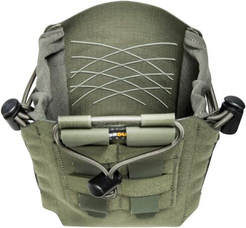 Tasmanian Tiger TT Multipurpose Side Pouch Modular Backpack Accessory Pocket, Side Pocket, Bottle Pocket with MOLLE System, Tripod Pocket, Olive in Saudi Arabia