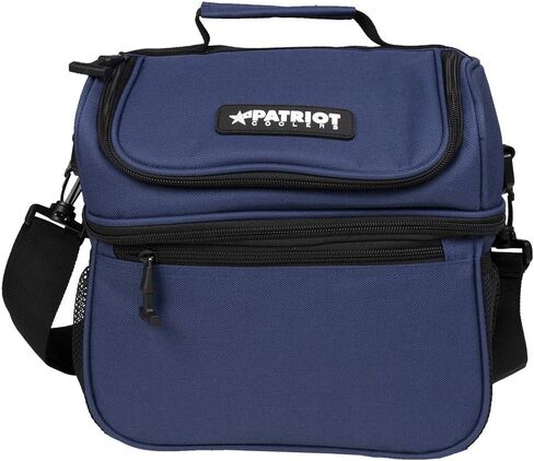 Duo Lunch Bag - 15 Can Lunch Cooler with Dual Compartments and Convenient Carry Strap in Saudi Arabia