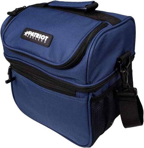 Duo Lunch Bag - 15 Can Lunch Cooler with Dual Compartments and Convenient Carry Strap in Saudi Arabia