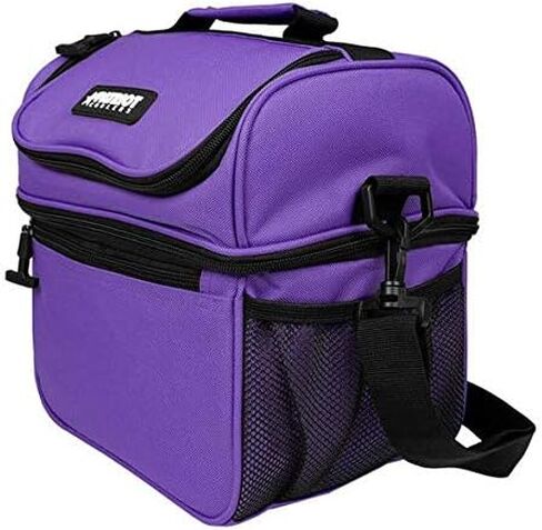 Duo Lunch Bag - 15 Can Lunch Cooler with Dual Compartments and Convenient Carry Strap in Saudi Arabia