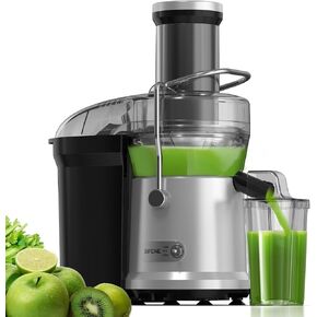 SiFENE Juicer, Rapid Juice Extractor Machine, 1000W Powerful Motor, Big 3.2'' Feed Chute for Whole Fruit & Veg Juicing, Easy to Clean
