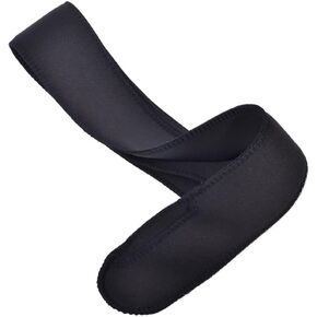 Teensery 1 Pack Black Stretch Cloth Fishing Rod Protective Cover Pole Sleeve Storage Bag Fishing Tools Accessories for 49 inch Pole