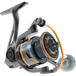 Tempo Persist Fishing Reels, Freshwater and Saltwater Spinning Reel, with Harder GV-5H Rotor, 7 + 1 Sealed Ball Bearing, Max Drag up to 30.9 LBs, Corrosion Resistant Fishing Reel